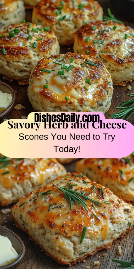 Discover the delightful world of savory herb and cheese scones with this easy recipe that will elevate your baking skills. Perfect for breakfast, snacks, or as a standout addition to any gathering, these flaky scones combine the rich flavors of sharp cheddar and fresh herbs like rosemary and chives. With a simple preparation process and the ability to customize, you can impress friends and family with these delicious, homemade treats. Enjoy warm with butter or alongside your favorite soups and salads!