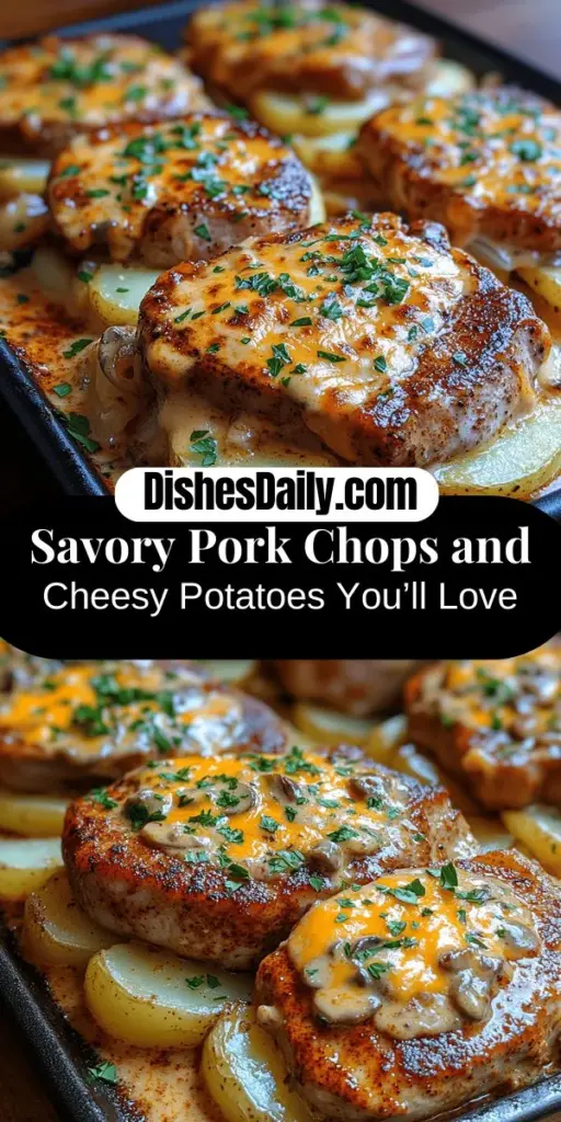 Embark on a delicious culinary journey with Savory Pork Chops & Cheesy Potato Delight! This crowd-pleasing recipe combines juicy, bone-in pork chops with indulgent, creamy cheesy potatoes, perfect for any family dinner or special occasion. Easy to prepare, it's designed for cooks of all skill levels. Discover the essential ingredients, step-by-step instructions, and tips for making this warm, satisfying dish that will leave everyone at the table asking for seconds. Enjoy every comforting bite!