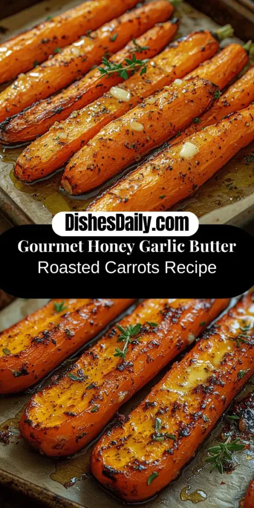 Discover the delightful flavors of Honey Garlic Butter Roasted Carrots, a gourmet side dish perfect for any occasion. This easy recipe combines the natural sweetness of baby carrots with a rich blend of honey, garlic, and butter, creating a mouthwatering glaze. While elevating your meal, these carrots also offer a wealth of health benefits, packed with vitamins and nutrients. Ideal for both novice cooks and seasoned chefs, this dish promises impressive results that everyone will love. Explore variations and cooking tips to make this vibrant side uniquely yours.