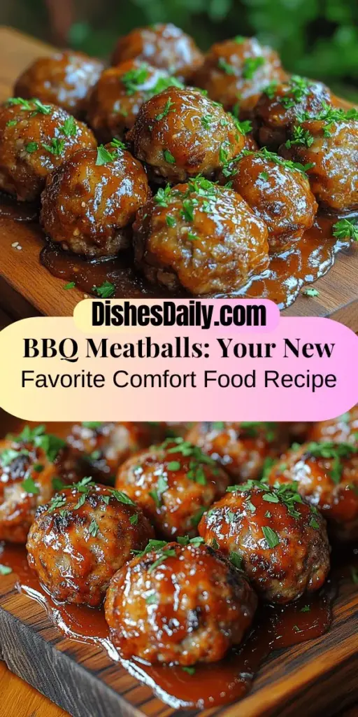 Discover the joy of cooking with Savor the Flames BBQ Meatballs, a delightful comfort food that combines ground beef and pork in a tangy, sweet BBQ sauce. Perfect for family gatherings or cozy nights in, this recipe offers a step-by-step guide to crafting juicy meatballs with rich flavors. Understand the key ingredients and effortlessly create a dish that’s sure to please everyone. Elevate your cooking and enjoy the deliciousness of homemade BBQ meatballs!