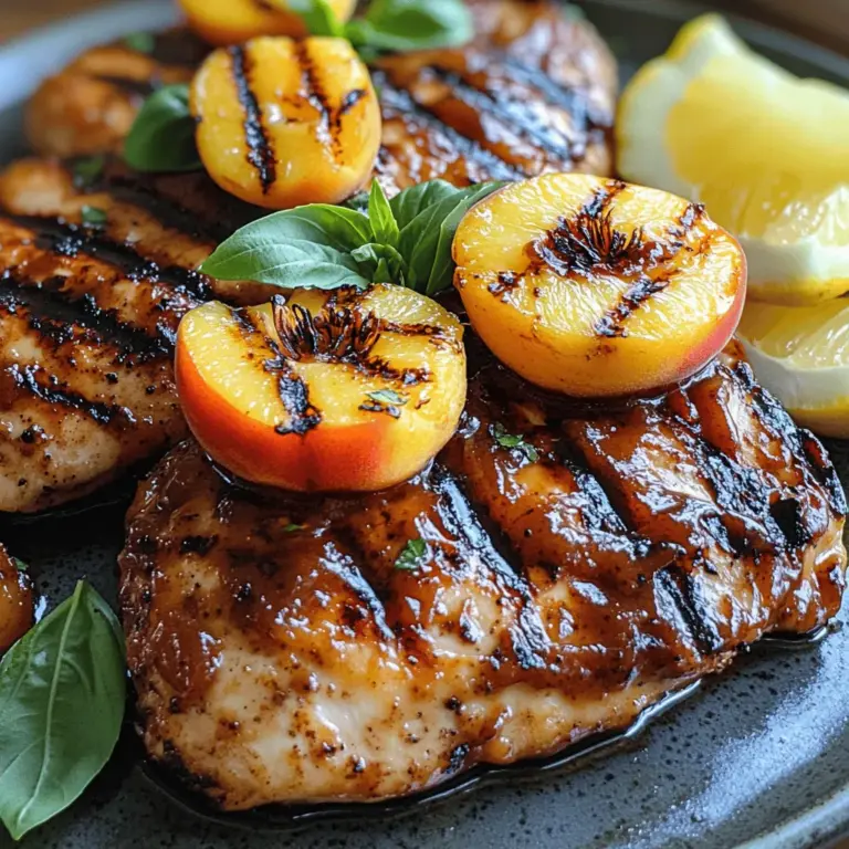 As summer approaches, the allure of outdoor grilling becomes irresistible, beckoning food lovers to fire up their grills and embrace the flavors of the season. One standout dish that captures the essence of summer is Grilled Peach BBQ Chicken. This delectable recipe marries the succulent juiciness of grilled chicken with the sweet, caramelized flavor of ripe peaches, creating a culinary delight that is sure to impress your family and friends.
