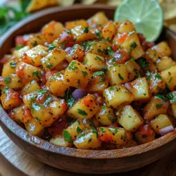 To truly appreciate the Tropical Heatwave Spicy Pineapple Salsa, it’s essential to delve into each ingredient that makes up this flavorful concoction. Every component plays a vital role, and knowing their benefits will enhance your salsa-making experience.