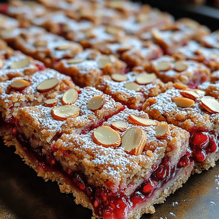 Almond flour is a key component of our Raspberry Almond Crumble Bars, contributing not just flavor but also nutritional benefits. Made from finely ground almonds, this flour is a great alternative to traditional wheat flour, especially for those who are gluten-sensitive or following a gluten-free diet.
