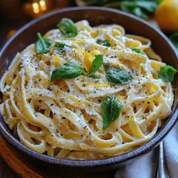 When it comes to pasta dishes that sing with freshness and vibrancy, Zesty Lemon Ricotta Pasta with Arugula stands out as a favorite for many culinary enthusiasts. This dish encapsulates the essence of spring and summer, showcasing bright flavors that awaken the palate and invigorate the senses. Crafted from simple yet high-quality ingredients, this recipe transforms a casual meal into a gourmet experience that anyone can enjoy.