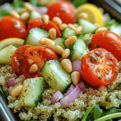 Quinoa, often hailed as a superfood, is the star of this dish. Originating from the Andean region of South America, quinoa has gained immense popularity worldwide due to its impressive nutritional profile. Unlike most grains, quinoa is a complete protein, meaning it contains all nine essential amino acids, making it an excellent source of protein for vegans and vegetarians.