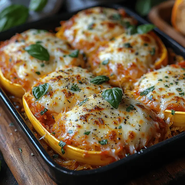 In recent years, spaghetti squash has emerged as a popular alternative to traditional pasta, capturing the hearts (and palates) of health-conscious eaters everywhere. This unique vegetable not only offers a delightful texture reminiscent of spaghetti but also provides an abundance of nutritional benefits that make it a staple in many kitchens. The concept of creating "boats" filled with delicious ingredients is a culinary trend that elevates both the presentation and flavor of dishes, allowing for a fun and creative way to serve meals.