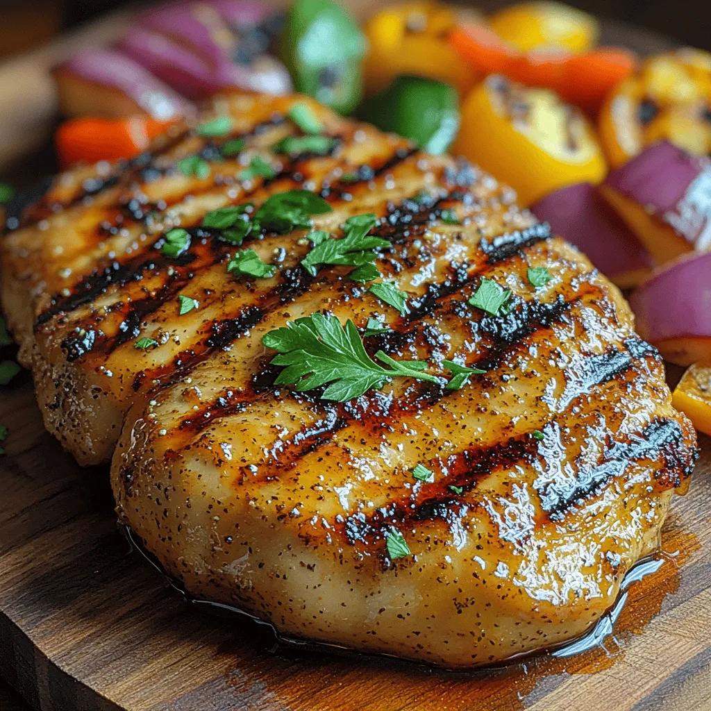 If you’re on the hunt for a chicken recipe that beautifully balances sweet and savory flavors, look no further than Maple Dijon Grilled Chicken. This dish is not just another grilled chicken recipe; it’s a delightful culinary experience that brings together the rich sweetness of pure maple syrup and the tangy zest of Dijon mustard. This combination creates a marinade that infuses the chicken with a unique flavor profile that is sure to impress your family and friends.