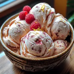 As the temperatures rise and the sun shines brighter, nothing beats the refreshing indulgence of homemade ice cream. If you're looking for a dessert that captures the essence of summer while providing a burst of flavor, look no further than Zesty Lemon Raspberry Bliss Ice Cream. This delightful treat combines the tartness of fresh raspberries with the refreshing zing of lemon, creating a symphony of flavors that dances on the palate. Whether you’re hosting a summer barbecue, celebrating a special occasion, or simply treating yourself to a luxurious dessert, this ice cream is sure to impress.