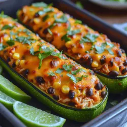 In the realm of nutritious meals that don't compromise on flavor, the Southwest Chicken Stuffed Zucchini stands out as a delightful option. This dish showcases the perfect harmony of wholesome ingredients, vibrant flavors, and the satisfaction of indulging in a hearty meal without the guilt. With the increasing trend towards healthy eating, stuffed vegetables have garnered attention for their ability to pack in nutrients while being versatile and appealing to the palate.