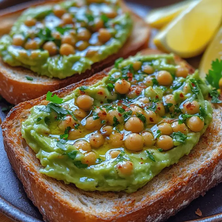 In recent years, there has been a notable surge in the popularity of plant-based recipes, with more people embracing the benefits of a vegetarian or vegan lifestyle. This shift is not just a trend; it reflects a growing awareness of health and sustainability issues. As individuals become more conscious of their dietary choices, they seek recipes that are not only nutritious but also delicious and satisfying. One such recipe that perfectly fits this description is the Creamy Avocado Chickpea Delight. This delightful spread is not only a feast for the taste buds but also a powerhouse of nutrients, making it an excellent toast option for breakfast, lunch, or a light snack.