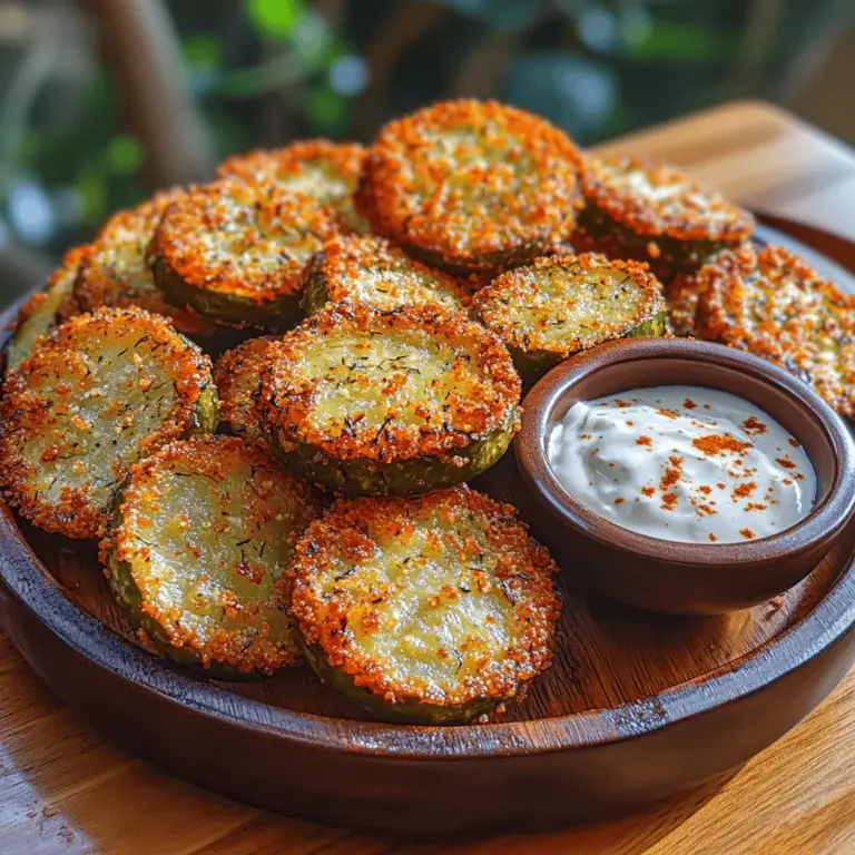 In recent years, air fryers have taken the culinary world by storm, transforming the way we enjoy our favorite fried snacks. With their ability to deliver that coveted crunch without the excessive oil, air fryers have become kitchen staples for health-conscious food lovers. One recipe that perfectly embodies this trend is the Crunchy Air-Fried Dill Delight. This innovative snack showcases the beloved dill pickle, a staple of American cuisine, and elevates it to a new level of deliciousness.