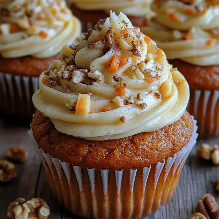 Carrot cake has long been a beloved dessert, known for its rich flavors, moist texture, and delightful sweetness. Yet, when transformed into cupcakes, this classic treat takes on an entirely new life, offering a fun, portable version of the traditional dessert that is perfect for any occasion. In recent years, the popularity of homemade desserts has surged, with more people discovering the joy of baking in their own kitchens. There's something uniquely satisfying about the aroma of freshly baked goods wafting through the house, bringing friends and family together for a shared experience.
