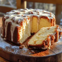 The Dreamy Vanilla Buttermilk Pound Cake with Cream Cheese Glaze is a timeless dessert that has secured its place in the hearts of cake enthusiasts around the world. With each slice, this cake delivers a rich, buttery flavor complemented by the subtle tang of buttermilk, creating a balance that is simply irresistible. The allure of this pound cake lies not only in its delightful taste but also in its moist, tender crumb, which makes it perfect for any occasion—be it a family gathering, a festive celebration, or a cozy afternoon treat at home.