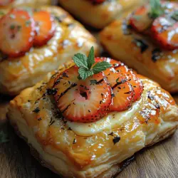 Puff pastry has long captivated chefs and home cooks alike with its delicate, flaky layers and versatile nature. From elegant hors d'oeuvres to comforting desserts, this pastry allows for a remarkable range of culinary creations. Among the myriad of possibilities, Strawberry Brie Puff Bites stand out as a delightful fusion of flavors that perfectly encapsulates the best of both worlds: sweet and savory.