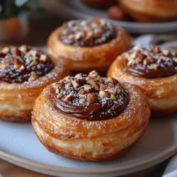 In the world of pastries, few delights capture the imagination and taste buds quite like cruffins. These flaky, delicious hybrids of croissants and muffins are a pastry lover's dream, combining the best of both worlds in a single, delightful bite. If you've ever tasted a cruffin, you know that it boasts the buttery, flaky layers of a croissant with the shape and indulgent fillings of a muffin. Today, we are delving into the intricate process of creating Flaky Chocolate Hazelnut Cruffins, a treat that infuses the rich flavors of chocolate hazelnut spread with the delightful crunch of hazelnuts. This comprehensive guide will provide you with all the information you need to impress your family and friends with this scrumptious delicacy.
