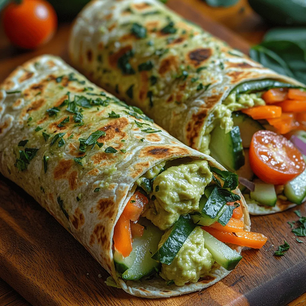 In recent years, the shift towards healthy eating and plant-based diets has gained significant momentum. As more people become aware of the health benefits associated with vegetarian and vegan lifestyles, the demand for nutritious, easy-to-prepare meals has surged. One such delightful option that beautifully embodies both flavor and health is the Creamy Avocado Hummus Veggie Wrap. These wraps are not only visually appealing but also packed with nutrients, making them an ideal choice for anyone looking to enhance their diet without sacrificing taste.