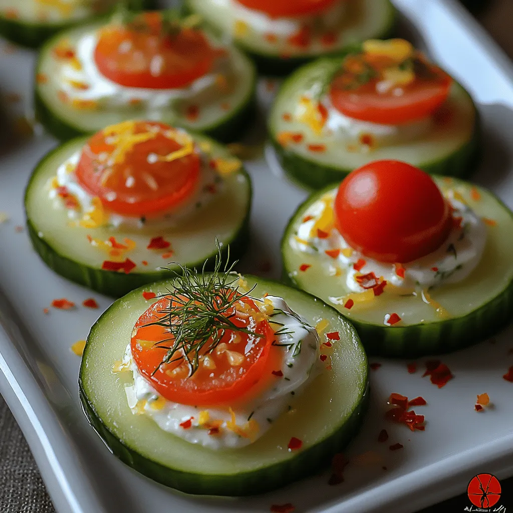 To create the perfect Zesty Lemon Dill Cucumber Bites, it’s important to understand the core ingredients and their nutritional benefits. Each component plays a vital role in not only the flavor but also the overall healthiness of the dish.