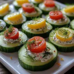 To create the perfect Zesty Lemon Dill Cucumber Bites, it’s important to understand the core ingredients and their nutritional benefits. Each component plays a vital role in not only the flavor but also the overall healthiness of the dish.