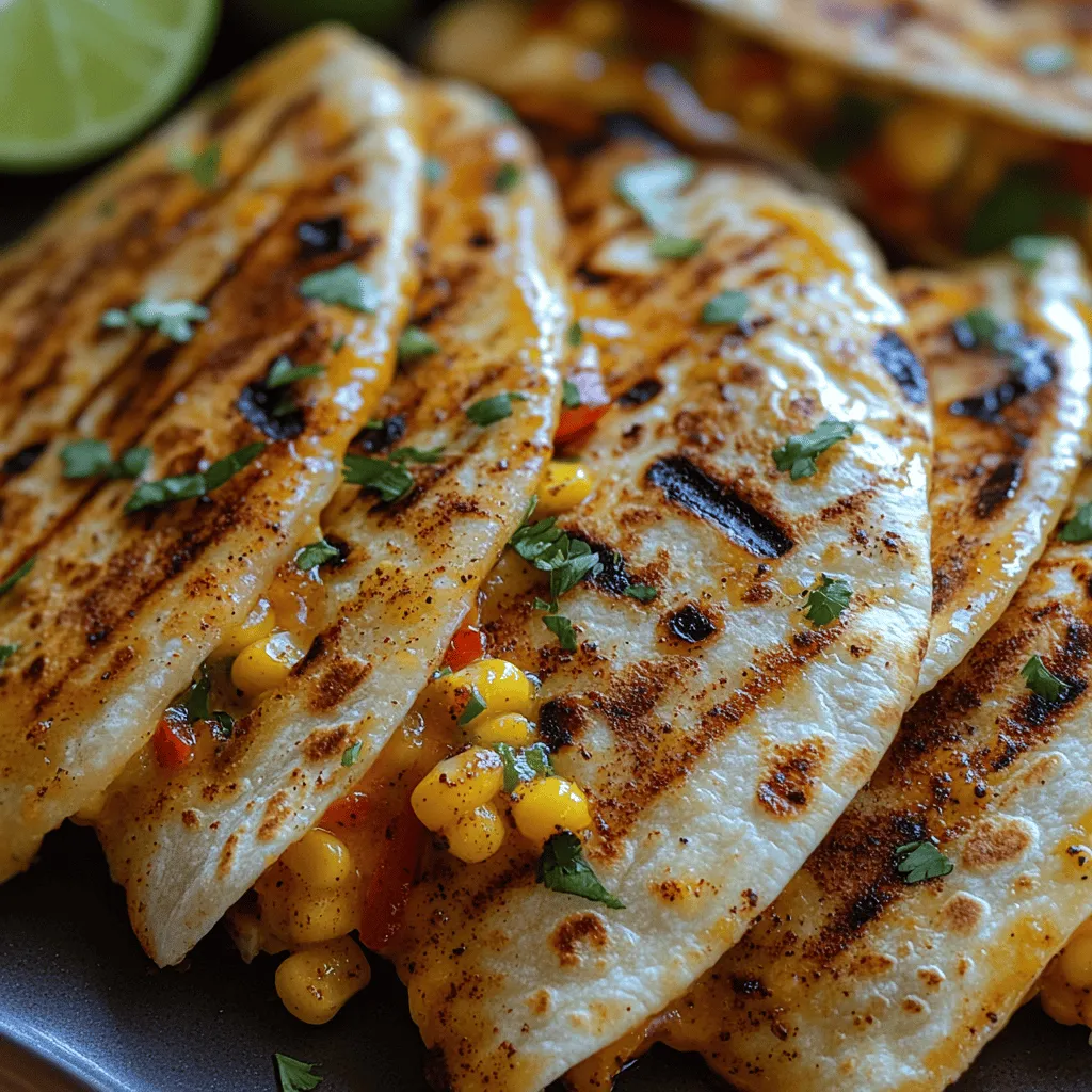 If you're on the lookout for a delicious and satisfying meal that combines crunch, creaminess, and a little kick, look no further than Spicy Grilled Corn Quesadillas. This dish brings together the comforting elements of traditional quesadillas with the vibrant flavors of fresh corn and spices, creating a culinary experience that is both enjoyable and easy to prepare. With every bite, you'll discover the perfect harmony of textures and tastes, making these quesadillas an excellent choice for lunch, dinner, or even a snack.