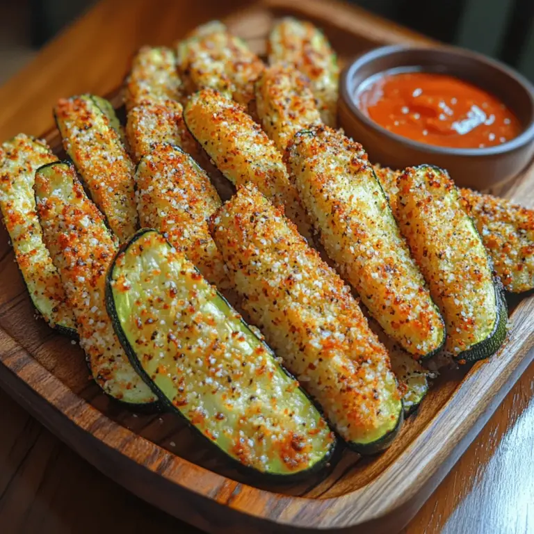 In recent years, air fryer recipes have surged in popularity, capturing the hearts and stomachs of home cooks everywhere. These innovative kitchen appliances offer a healthier alternative to traditional frying methods, allowing food to achieve that coveted crispy texture with significantly less oil. One delightful recipe that has emerged from this trend is crispy air fryer zucchini fries. These fries provide a guilt-free way to enjoy a classic snack, making them an excellent choice for those looking to indulge without straying from their health goals.