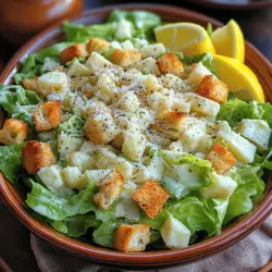 Caesar salad is more than just a dish; it’s a culinary icon that has captured the hearts of food lovers around the globe. This classic salad, with its creamy dressing, crunchy croutons, and crisp romaine lettuce, has been a staple on restaurant menus and dining tables for decades. Known for its rich flavor and satisfying textures, the Caesar salad is beloved for its simplicity and versatility.