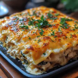 Lasagna has long been celebrated as one of the ultimate comfort foods, a dish that brings warmth and nostalgia to family tables around the world. Its layers of pasta, rich sauces, and savory fillings create a symphony of flavors and textures that can satisfy any craving. While the classic lasagna typically features a hearty meat sauce and ricotta cheese, we're here to introduce you to a delightful twist: Creamy Chicken Alfredo Lasagna. This version elevates the traditional recipe by incorporating a luxurious Alfredo sauce, tender chicken, and creamy cheeses, resulting in a dish that's not only flavorful but also incredibly satisfying.
