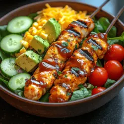 When it comes to versatile, healthy meal options, few dishes can rival the BBQ Chicken Skewer Salad. This tantalizing recipe not only offers a delightful fusion of grilled chicken and fresh salad ingredients but also balances flavors and textures in a way that makes it perfect for any occasion. Whether you're planning a family dinner, hosting a gathering, or simply looking for meal prep ideas, this salad delivers on taste and nutrition.