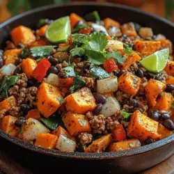 In the realm of wholesome cooking, few dishes can rival the comforting embrace of a sautéed skillet meal. The Turkey & Sweet Potato Sizzle Skillet stands out as a vibrant, nutritious choice that captures the essence of modern culinary trends. With its medley of flavors and textures, this dish caters to those who seek a quick yet satisfying meal without compromising on health.