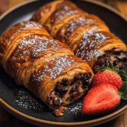 There's something undeniably indulgent about mornings that begin with a sweet, buttery chocolate croissant. Now, imagine turning that delightful pastry into a decadent breakfast bake that transforms your brunch table into a feast fit for royalty. The Decadent Chocolate Croissant Breakfast Bake combines the rich, flaky texture of chocolate croissants with a creamy custard base, creating an irresistible dish that is as pleasing to the eye as it is to the palate. This breakfast bake not only offers a luxurious start to your day, but it also allows you to enjoy the rich flavors and textures of croissants while simplifying the preparation process. With just a few steps, you can create a show-stopping dish that will impress family and friends alike.