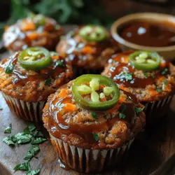 The combination of flavors in Smoky Sweet Sticky BBQ Meatloaf Muffins is what sets them apart from the traditional meatloaf. By incorporating various ingredients, we create a mouthwatering experience that is both savory and slightly sweet, with a hint of smokiness that lingers on your palate.