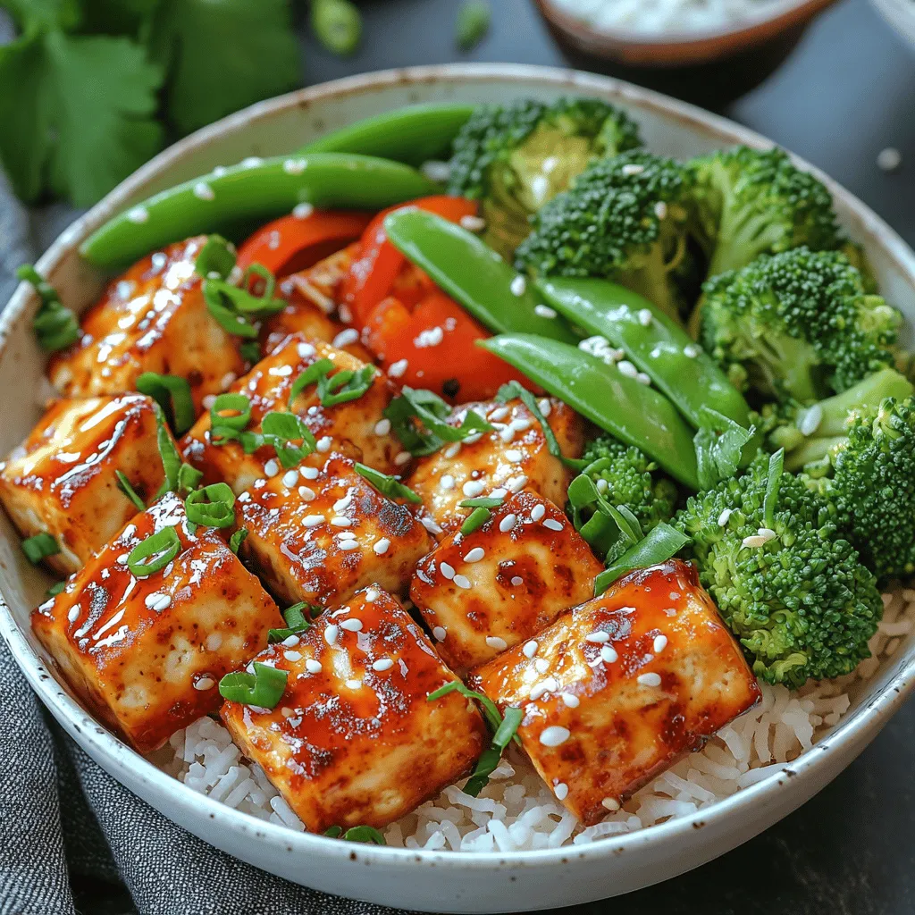 At the heart of Fiery Garlic Tofu Bowls lies an abundance of plant-based ingredients that not only burst with flavor but also provide a multitude of health benefits. Tofu, often hailed as a powerhouse for plant-based diets, serves as the star of the dish. Complemented by crunchy vegetables and a zesty sauce, each bite delivers a delightful crunch and an explosion of flavor that will tantalize your taste buds.
