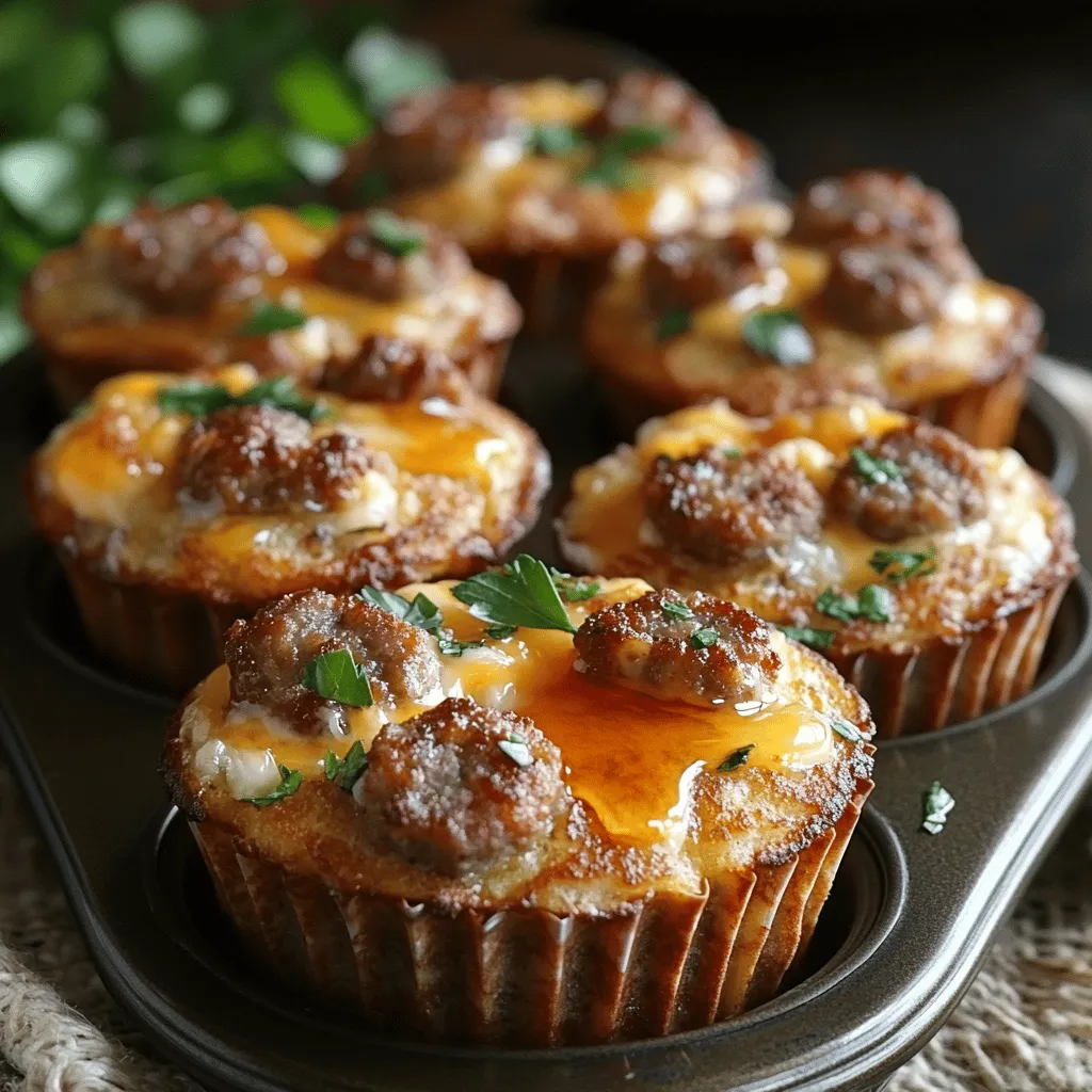 Imagine a delightful fusion of your favorite breakfast items, all conveniently packed into a bite-sized treat. Welcome to the world of Mini Sausage Pancake Muffins! These little gems combine the fluffy goodness of pancakes with the savory richness of breakfast sausage and the creaminess of cheddar cheese, creating a dish that is perfect for busy mornings, brunch gatherings, or even as a satisfying snack at any time of the day.