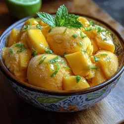 As the sun blazes and summer days stretch long, nothing quite satisfies like a refreshing sorbet. This delightful frozen dessert not only cools you off but also tantalizes your taste buds with vibrant flavors. Among the myriad of sorbet options, the Mango Lime Sorbet stands out as a tropical paradise in a bowl. With the luscious sweetness of ripe mangoes combined with the zesty brightness of fresh lime, this sorbet embodies the essence of summer in every spoonful.