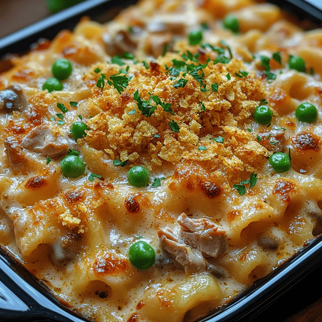 Tuna noodle casserole is a timeless dish that has graced family dinner tables for generations. This comforting meal combines the satisfying textures of tender egg noodles with the rich flavors of tuna, creamy sauce, and a delightful crunch on top. It's a one-pot wonder that not only delights the palate but also warms the heart, making it a staple in many American households. The appeal of tuna noodle casserole lies not only in its delicious taste but also in its ease of preparation, affordability, and the ability to feed a crowd with minimal effort.