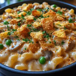 Tuna noodle casserole is a timeless dish that has graced family dinner tables for generations. This comforting meal combines the satisfying textures of tender egg noodles with the rich flavors of tuna, creamy sauce, and a delightful crunch on top. It's a one-pot wonder that not only delights the palate but also warms the heart, making it a staple in many American households. The appeal of tuna noodle casserole lies not only in its delicious taste but also in its ease of preparation, affordability, and the ability to feed a crowd with minimal effort.