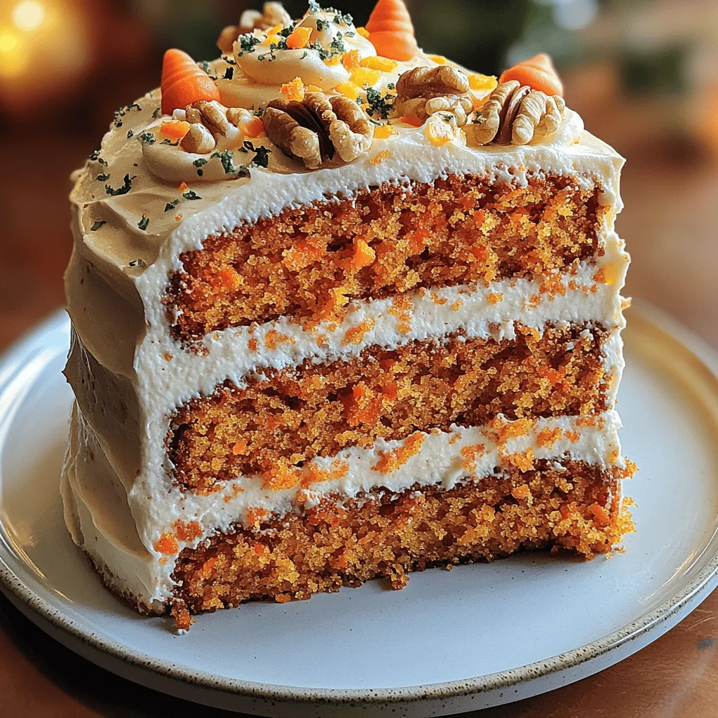 Carrot cake has been a beloved dessert for generations, celebrated not only for its delightful flavor but also for its unique blend of ingredients that make it a wholesome choice for sweet indulgence. The allure of carrot cake lies in its moist, spiced layers that are complemented by the rich, creamy texture of cream cheese frosting. This harmonious combination makes it an ideal treat for various occasions, from birthdays to holiday gatherings, or even just a cozy afternoon tea.