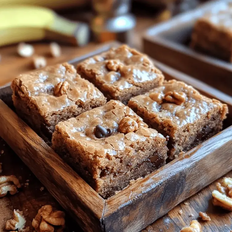 Banana bread has enjoyed a surge in popularity over the last few years, becoming a beloved staple for many home bakers. Its comforting aroma and delicious flavor have made it a go-to treat for breakfast, dessert, or even a midday snack. However, as culinary creativity knows no bounds, variations of traditional banana bread have emerged, one of which is the delightful banana bread blondie.