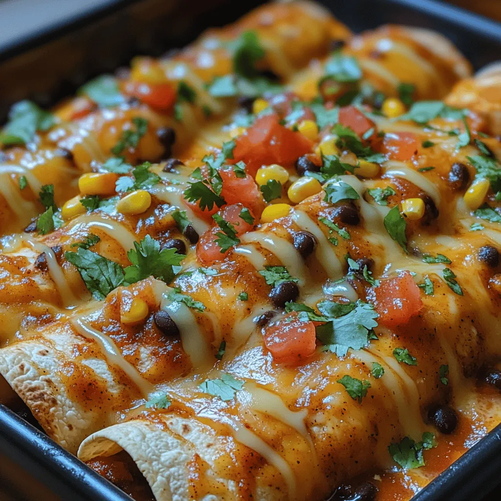 Enchiladas are a beloved staple in Mexican cuisine, renowned for their rich flavors and comforting appeal. They perfectly showcase the vibrant ingredients and culinary traditions that Mexico has to offer. These rolled tortillas, typically filled with a savory mixture and smothered in sauce, have won the hearts of many food enthusiasts around the world. However, the traditional preparation can often be time-consuming and intricate, which is not ideal for everyone, especially those with busy schedules.