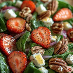 As the seasons change and warmer weather arrives, fresh salads become a popular choice for those looking to embrace seasonal eating. Salads are not just a side dish; they can be vibrant, nutritious, and a feast for the senses. Among the array of salad options, the Strawberry Sunrise Poppy Seed Salad stands out as a particularly delightful and colorful choice. This salad is a perfect representation of spring and summer, featuring a medley of flavors and textures that come together to create a refreshing and satisfying dish.