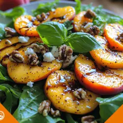 To craft a memorable Balsamic Glazed Peach Salad, it's essential to understand each ingredient's role and how they contribute to the salad's overall flavor and nutritional profile. Let’s explore these ingredients in detail.