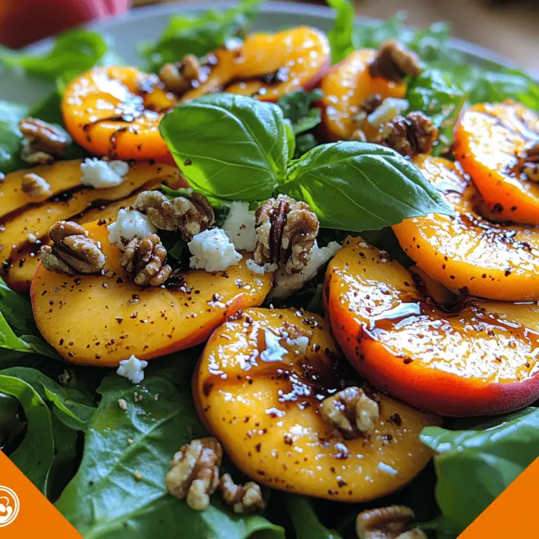 To craft a memorable Balsamic Glazed Peach Salad, it's essential to understand each ingredient's role and how they contribute to the salad's overall flavor and nutritional profile. Let’s explore these ingredients in detail.
