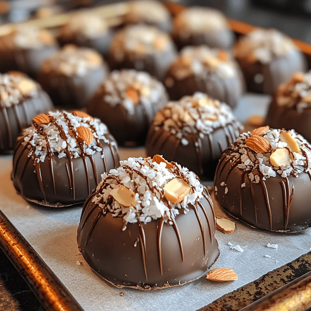 Welcome to the enticing world of Almond Joy Coconut Bites, a delightful homemade treat that pays homage to the beloved candy bar known for its perfect marriage of coconut, almond, and chocolate. If you've ever craved that sweet, chewy, and crunchy combination, this recipe is for you. Not only do these bites replicate the iconic flavors, but they also offer a wholesome alternative that you can feel good about indulging in.