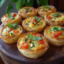 As the days grow warmer and the sun shines brighter, there's nothing quite like the fresh flavors of summer vegetables to brighten your meals. Enter the Mini Summer Veggie Quiches—a delightful dish that combines the ease of preparation with the vibrancy of seasonal produce. These little quiches are perfect for a variety of occasions, from weekend brunches to outdoor picnics, making them a versatile addition to any seasonal menu.