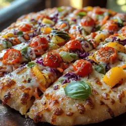 In a world where healthy eating and visual presentation go hand in hand, the Rainbow Veggie Pizza stands out as a delightful and nutritious option for pizza lovers of all ages. This vibrant dish is not only a feast for the eyes but also a powerhouse of essential vitamins and minerals, thanks to its colorful array of vegetables. As families seek ways to incorporate more greens into their diets, this recipe serves as a fun and delicious solution.