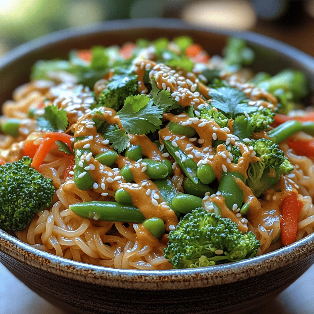 One of the most compelling reasons to indulge in Peanut Noodle Veggie Bowls is their impressive nutritional profile. Each main ingredient offers a unique set of health benefits that contribute to a well-rounded meal.