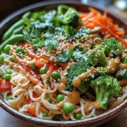 One of the most compelling reasons to indulge in Peanut Noodle Veggie Bowls is their impressive nutritional profile. Each main ingredient offers a unique set of health benefits that contribute to a well-rounded meal.
