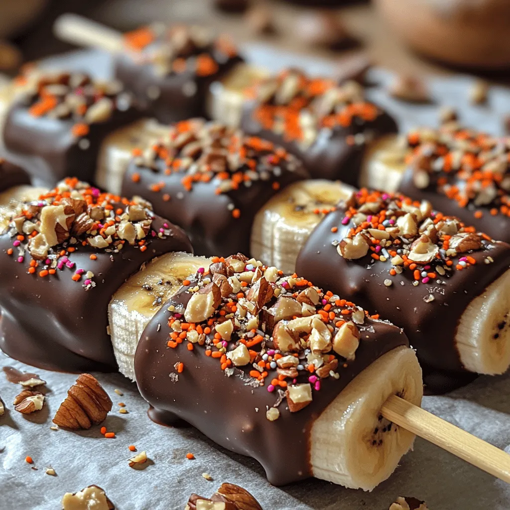 In today’s culinary landscape, the quest for indulgent yet healthy treats has led to a delightful fusion of flavors and textures that brings joy to both the palate and the mind. With the growing emphasis on nutritious eating, dessert lovers are increasingly seeking options that satisfy their sweet cravings without compromising their health goals. Enter the Choco-Banana Bliss Pops, a perfect embodiment of this trend—a treat that’s as wholesome as it is indulgent.