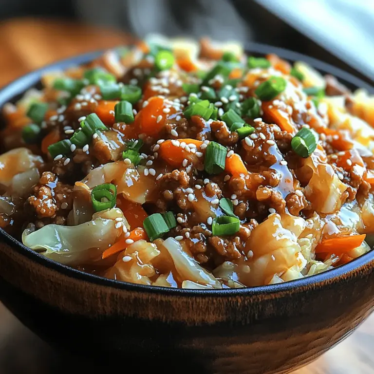 To create the perfect Egg Roll In A Bowl Delight, it’s essential to understand the role each ingredient plays in contributing to the dish's overall flavor and texture. Here, we delve into the key components that make this dish not only delicious but also nutritious.