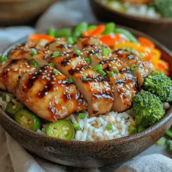 Teriyaki chicken bowls have become a staple in modern cuisine, capturing hearts and taste buds across the globe. The combination of tender chicken coated in a glossy, sweet-savory sauce served over a bed of fluffy rice and vibrant vegetables makes this dish not only visually appealing but also deeply satisfying. Its versatility allows for customization to suit various dietary preferences, making it a favorite for weeknight dinners or meal prepping for the busy week ahead.