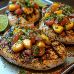 As we embrace the vibrant flavors of summer, one dish that perfectly encapsulates the season is Tomato Peach Salsa Chicken. This delightful recipe brings together the sweetness of ripe peaches and the acidity of juicy tomatoes, creating a harmonious balance that transforms ordinary chicken into an extraordinary meal. Ideal for barbecues, family dinners, or impressing guests, this dish is not just about taste; it’s also packed with nutrition.